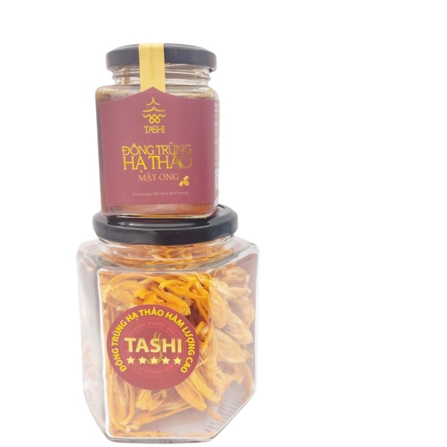 Đông trùng hạ thảo Tashi: 20G đặc biệt và mật ong ĐTHT