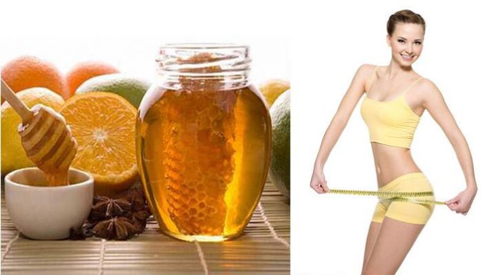 nước mật ong giảm cân