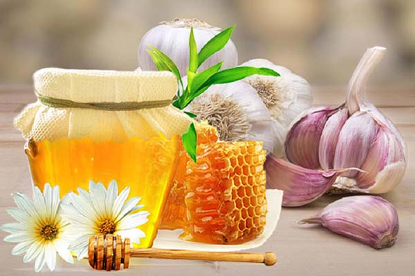 trị ho bằng mật ong và tỏi
